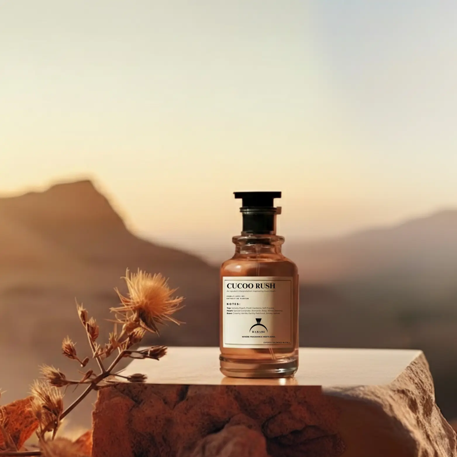 Cucoo Rush floral woody perfume